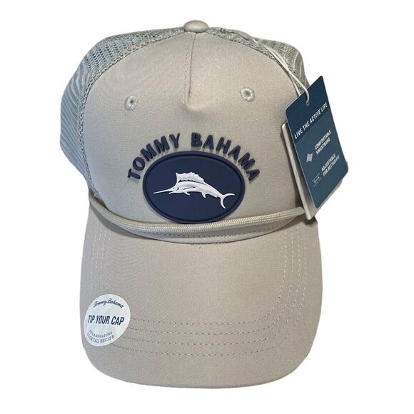 Tommy Bahama Baseball Cap Gray Tip Your Cap With Margarita Recipe Adjustable Hat - Picture 1 of 6
